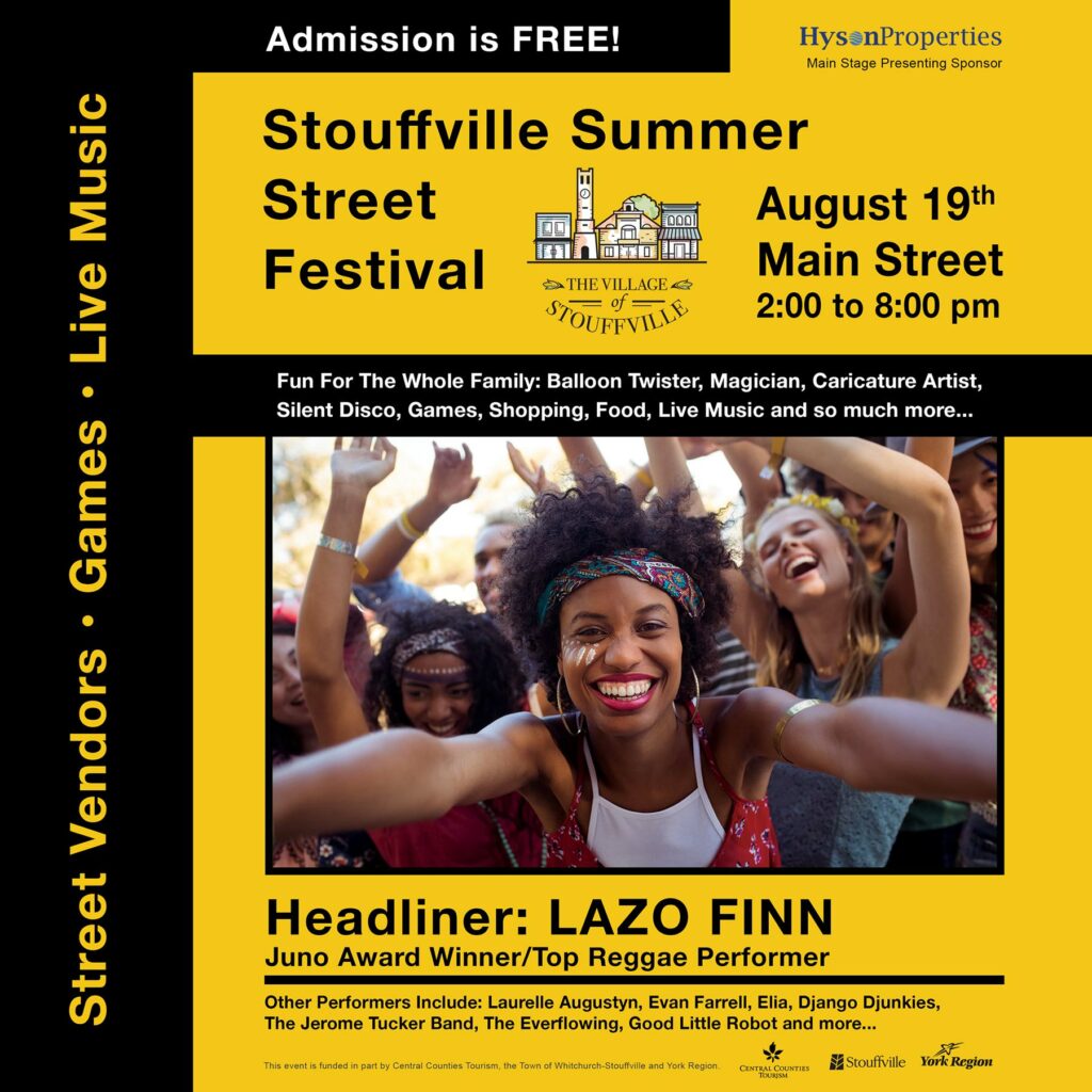 Stouffville Summer Street Festival - Discover Stouffville