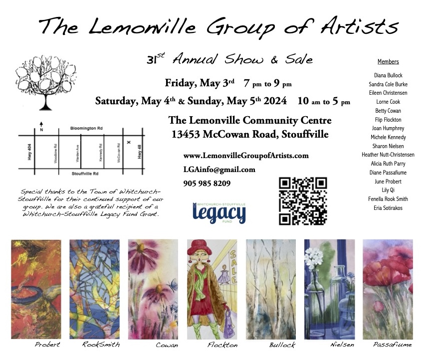 31st Annual Lemonville Group of Artists Show and Sale
